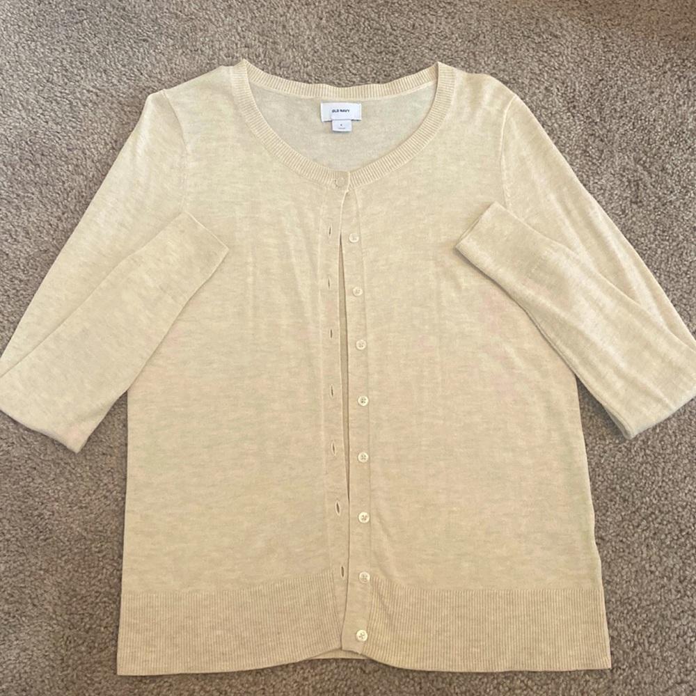 Cream Cardigan